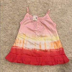 Size 7 Justice tank top NWT